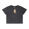 Wo's Stone Wash Heavy Crop Tee Thumbnail