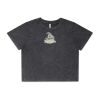 Wo's Stone Wash Heavy Crop Tee Thumbnail