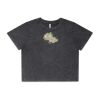 Wo's Stone Wash Heavy Crop Tee Thumbnail