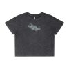 Wo's Stone Wash Heavy Crop Tee Thumbnail