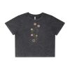 Wo's Stone Wash Heavy Crop Tee Thumbnail